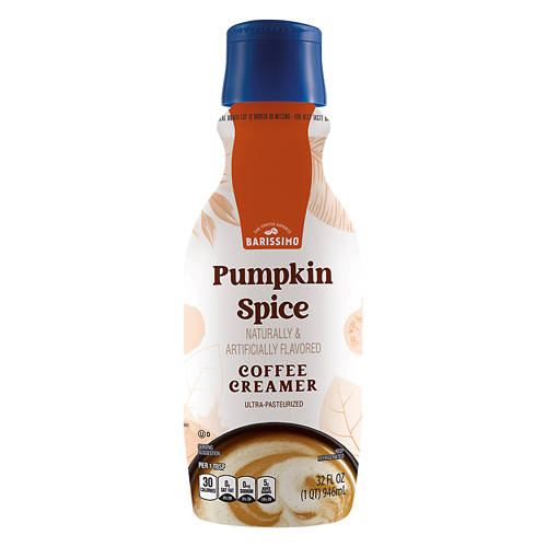 Barissimo Non-Dairy Pumpkin Spice Coffee Creamer, 32 fl oz